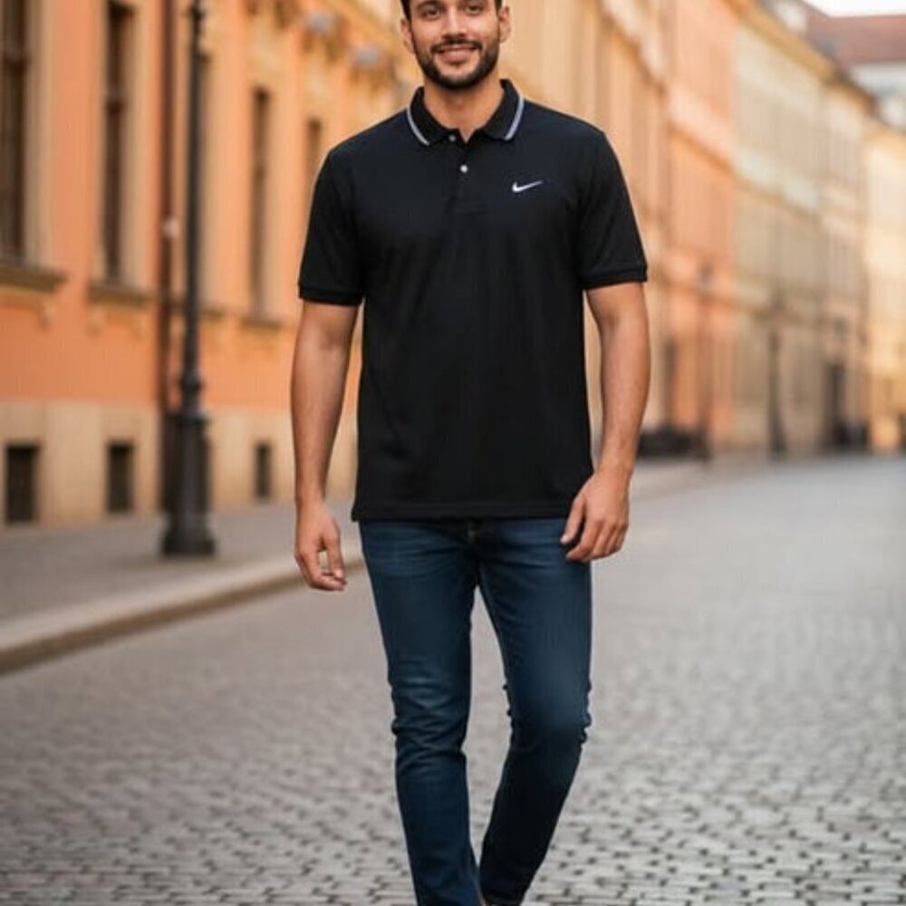 MEN'S COLLAR NIKE SHIRT